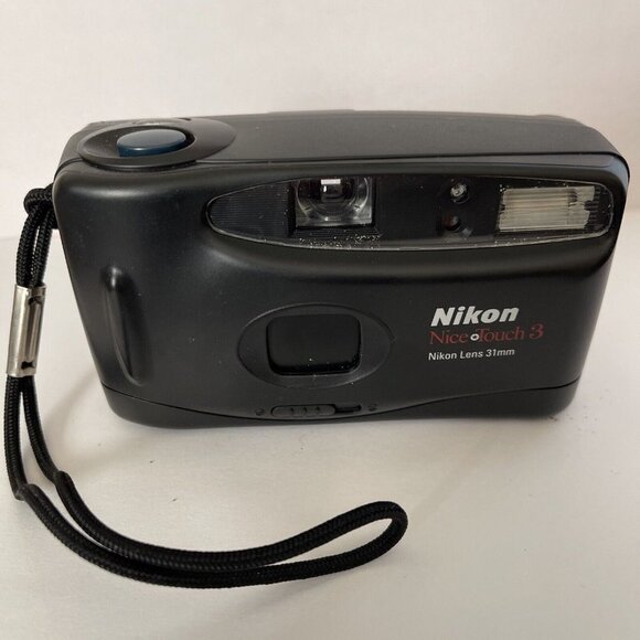 Nikon Nice Touch 3 35mm Point Shoot Film Camera with 31mm UNTESTED - READ - Picture 1 of 5